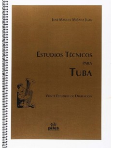 MIÑANA J.M.-Technische Studien für Tuba