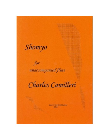 CAMILLERI C.-Shomyo per Flauto