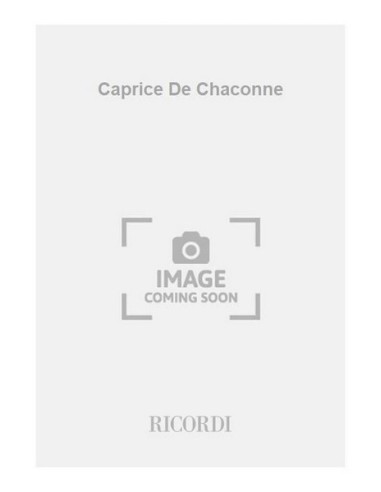 CORBETTA F.-Ciaccona Capricho per Chitarra