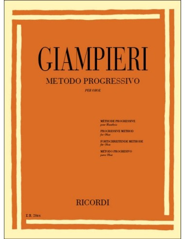 GIAMPIERI A.-Progressive Method for Oboe