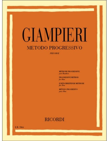 GIAMPIERI A.-Progressive Method for Oboe