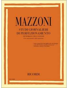 MAZZONI G.-Etudes quotidiennes damélioration pour le trombone