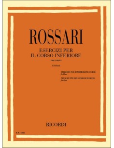 ROSSARI G.-Esercizi elementari per corno