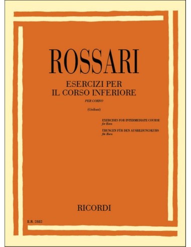 ROSSARI G.-Esercizi elementari per corno
