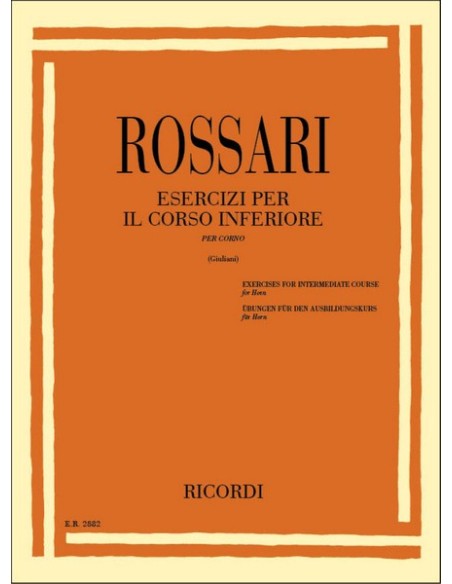 ROSSARI G.-Esercizi elementari per corno