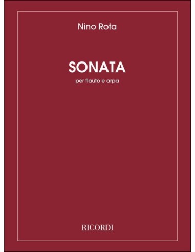 ROTA N.-Sonata per flauto e arpa