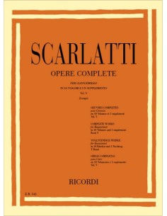 SCARLATTI D.-uvres Complètes Vol.  5ème pour Piano (Longo)