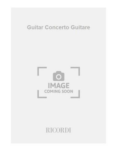 MACHOVER T.-Concerto per chitarra