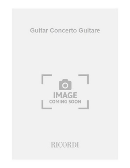 MACHOVER T.-Concerto pour guitare