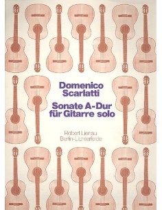 SCARLATTI D.-Sonata en La Mayor para Guitarra (Froese)