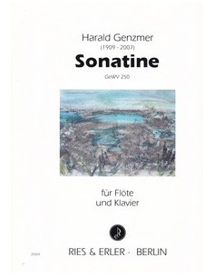 GENZMER H.-Sonatina (GeWV 250) for Flute and Piano