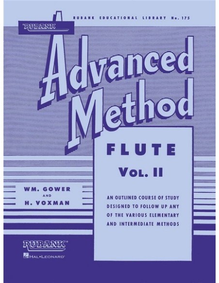 RUBANK-Advanced Method for Flute Vol.2 (Voxman/Gower)