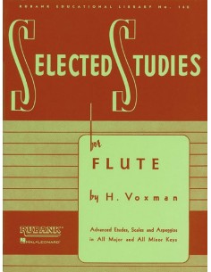 VOXMAN H.-Selected Studies para Flauta