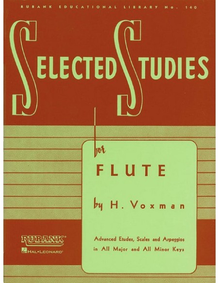 VOXMAN H.-Selected Studies für Flöte