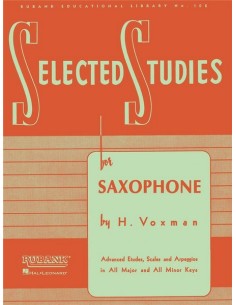 VOXMAN H.-Selected Studies for Saxophone
