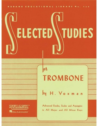 VOXMAN H.-Selected Studies for Trombone