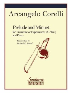CORELLI A.-Prelude And Minuet Trumpet and Piano (Richard Powell)