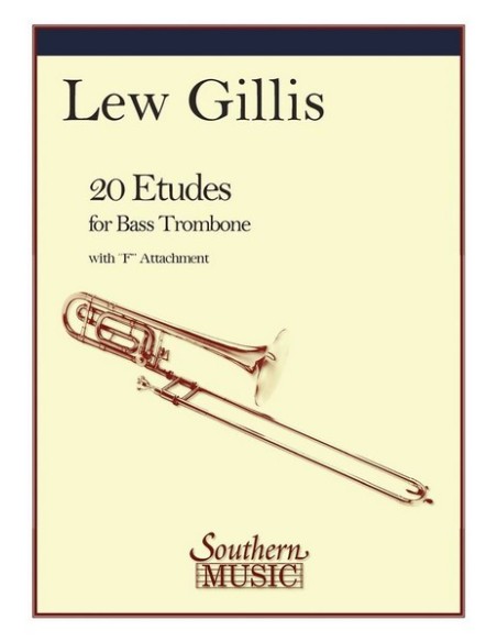 GILLIS L.-20 Studi Per Trombone Basso Trombone
