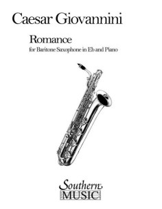GIOVANNINI C.-Romance Baritone Saxophone