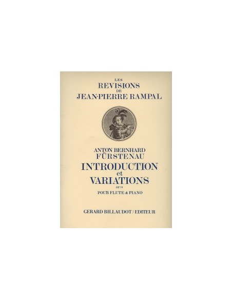 FURSTENAU A.B.-Introduction and Variations Op.72 for Flute and Piano (Rampal)