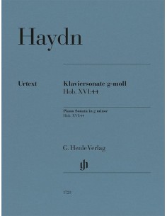 HAYDN J.-Sonata en Sol menor (Hob.XVI/44) para Piano (Urtext) (Schloen/Tanski)