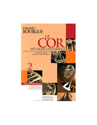 BOURGUE D.-Le Cor (Universal Method) Vol.2 für Horn