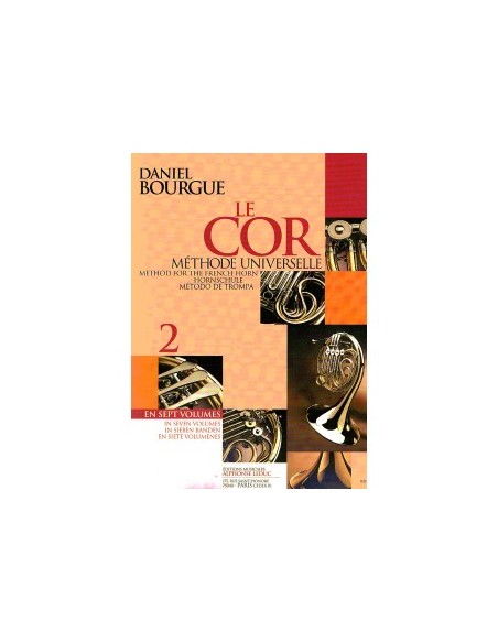 BOURGUE D.-Le Cor (Universal Method) Vol.2 für Horn