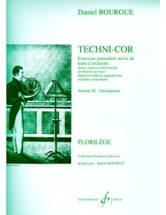 BOURGUE D.-Techni Cor Vol.3: Joints for Horn