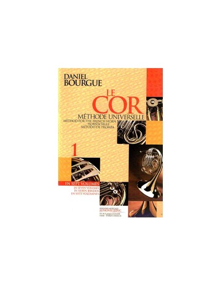 BOURGUE D.-Le Cor (Metodo Universale) Vol.1 per Corno