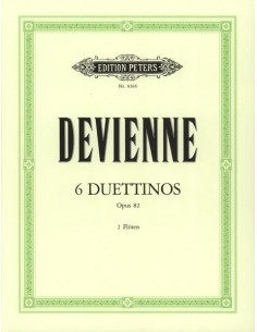 DEVIENNE F.-Easy Duos (6) Op.82 per 2 Flauti