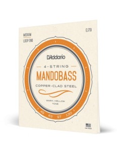 D'Addario EJ79 Copper Mandobass Strings 49-130 (Set)