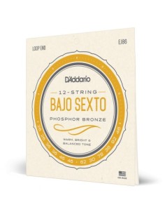 Strings Bajo Sexto D'Addario EJ86 (Set)