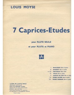 MOYSE L.-Pastorale per flauto