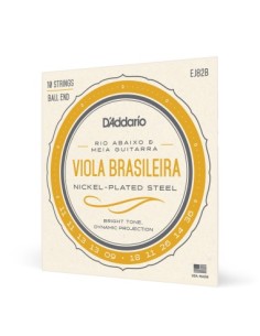 Corde: Viola Brasileira D'Addario (EJ82B), Rio Abaixo e Meia Guitar (Game)