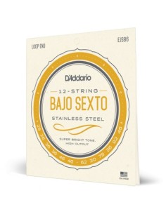 D'Addario EJS86 Stainless Steel Strings (Complete Set)