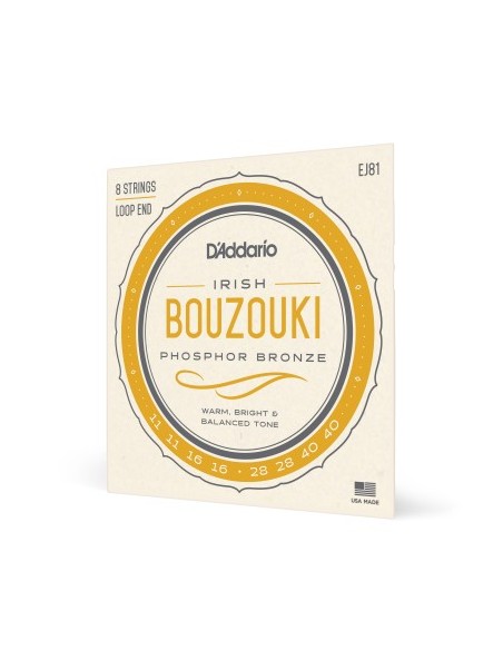D'Addario Irish Bouzouki Strings EJ81 Strings (Gioco)