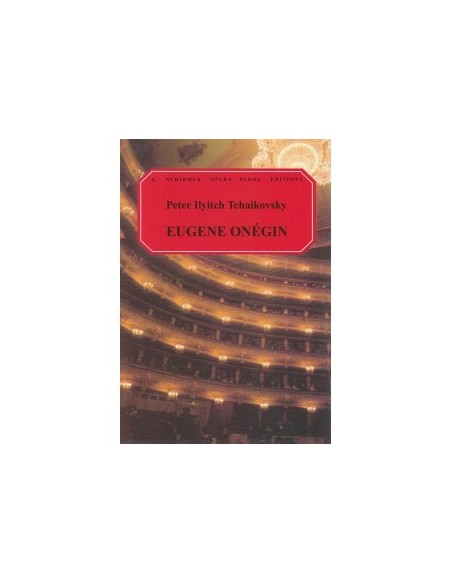 TCHAIKOVSKY P.I.-Eugene Onegin per voce e pianoforte
