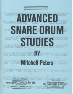 PETERS M.-Advanced Snare Drum Studies