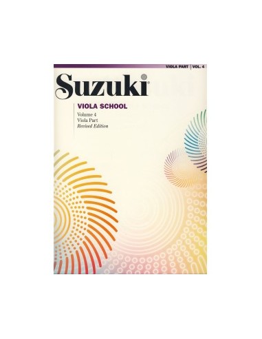 SUZUKI S.-4th School for Viola (Revised Edition)