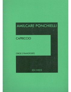 PONCHIELLI A.-Capricho per Oboe e Pianoforte (Bonelli)