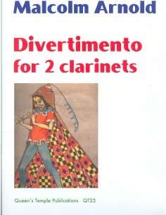 ARNOLD M.-Divertimento per 2 clarinetti