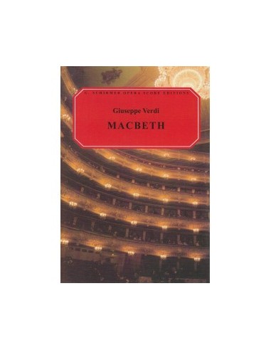VERDI G.-Macbeth per voce e pianoforte