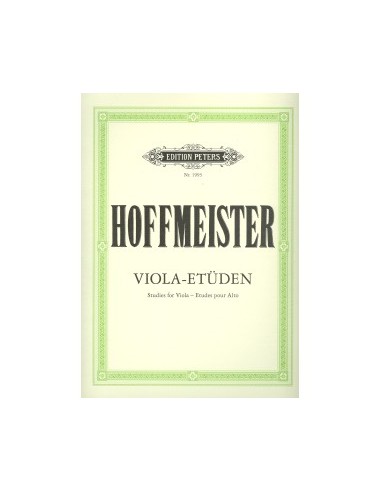 HOFFMEISTER F.A.-Studi (12) per Viola (Herrmann)