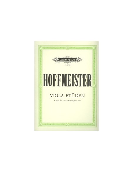 HOFFMEISTER F.A.-Studi (12) per Viola (Herrmann)