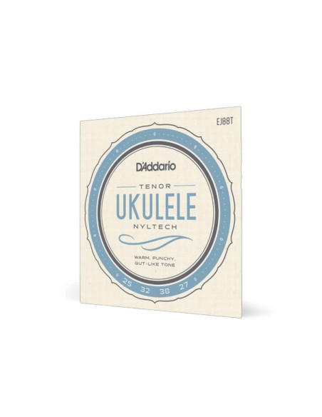 Tenor D'Addario EJ88T Ukulele Strings Nyltech Ukulele Strings Tenor (Set)