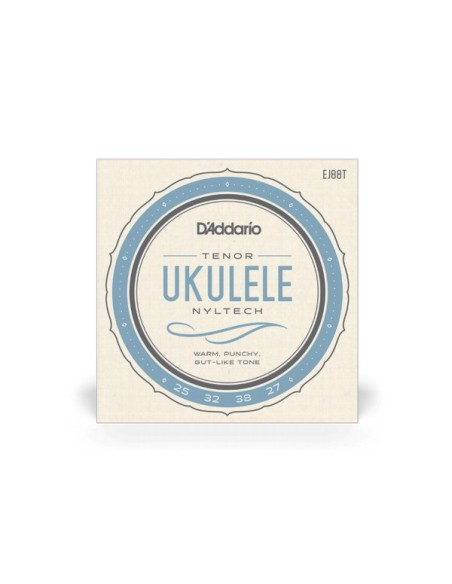 Tenor D'Addario EJ88T Ukulele Strings Nyltech Ukulele Strings Tenor (Set)