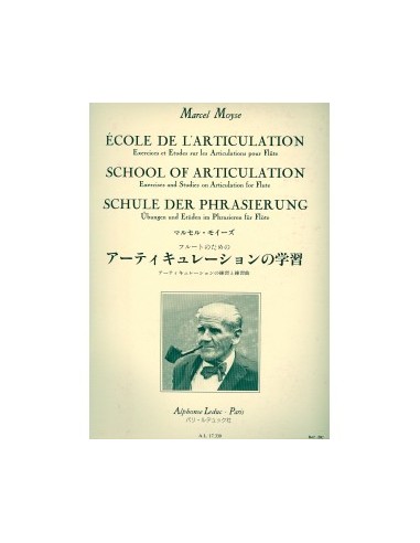 MOYSE M.-Schule für Artikulation für Flöte