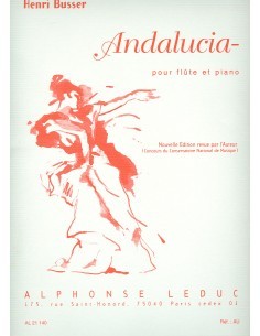 BUSSER H.-Andalusia per flauto e pianoforte