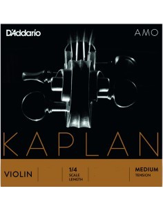 Violine Saite 1/4 3. (D) (D) D'Addario Kaplan Amo (KA313 1/4M) Medium Tension