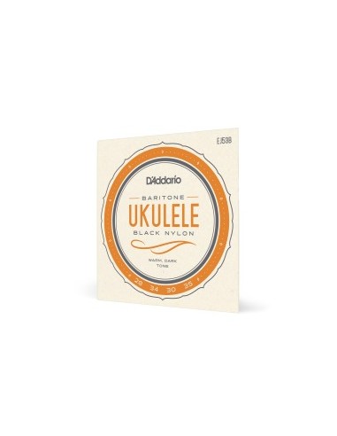 D'Addario EJ53B Pro Arte Rectified Baritone Ukulele Strings Baritone Ukulele Strings (Set)